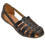 Women's Black Colour Airmax Jelly Shoes