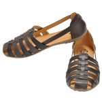 Women's Black Colour Airmax Jelly Shoes