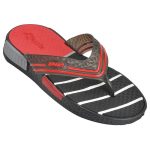 Men's Red Colour PVC Flip Flops