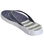 Men's Grey Colour PVC Flip Flops