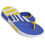 Men's Yellow Colour PVC Flip Flops