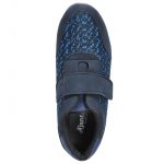 Women's Navy Blue Colour Synthetic Mesh Sneakers