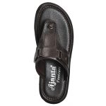 Men's Brown Colour Synthetic Leather Sandals