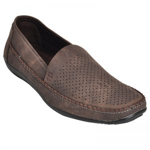 Men's Brown Colour PU Synthetic Loafers