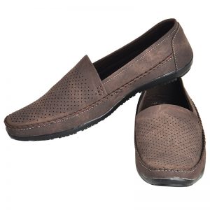 Men's Brown Colour PU Synthetic Loafers