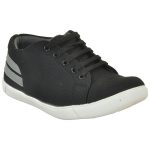 Boy Black Colour Synthetic Casual Shoes