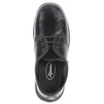 Kid's Black Colour Artificial Leather Derby School Formal Boots