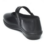 Girl's Black Colour Artificial Leather Derby School Formal Boots