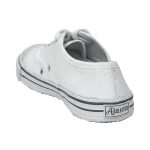 Kid's White Colour Canvas Boys School Formal Shoes