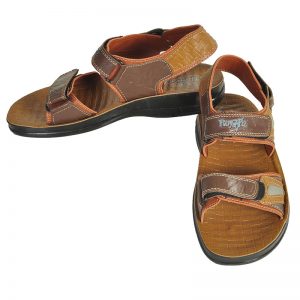 Men's Tan Colour PU Sandals