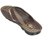 Men's Brown Colour PU Sandals