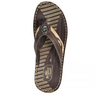 Men's Brown Colour PU Sandals