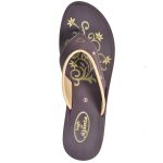 Women's Brown Colour PU Sandals