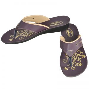 Women's Brown Colour PU Sandals