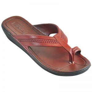 Women's Brown Colour Synthetic Leather Sandals