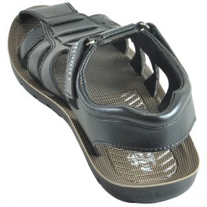 Men's Brown Colour Synthetic Sandals