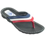 Men's Black Colour Synthetic Sandals