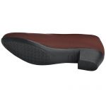 Women's Brown Colour Synthetic Leather Jelly Shoes