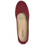 Women's Maroon Colour Synthetic Leather Jelly Shoes