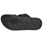 Men's Black Colour Synthetic Leather Sandals