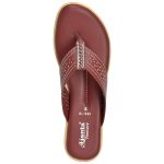 Women's Brown Colour Synthetic Leather Sandals