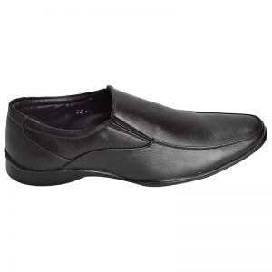 Men's Black Colour Synthetic Leather Mocassins