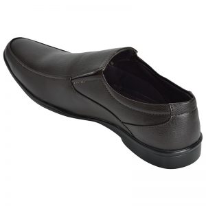 Men's Black Colour Synthetic Leather Mocassins