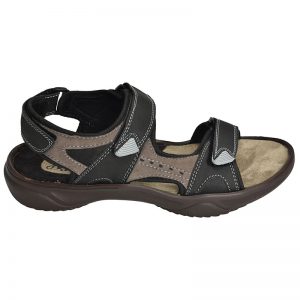 Men's Bottle Green Colour Polyester Sandals