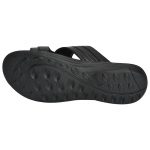 Men's Black Colour Synthetic Leather Sandals