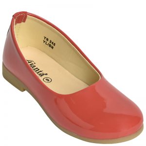 Women's Pink Colour Synthetic Leather Ballerines