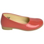 Women's Pink Colour Synthetic Leather Ballerines