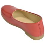 Women's Pink Colour Synthetic Leather Ballerines