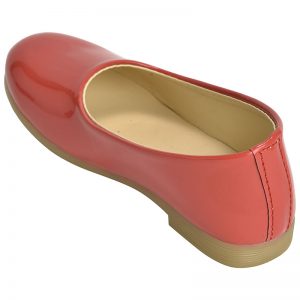 Women's Pink Colour Synthetic Leather Ballerines