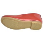 Women's Pink Colour Synthetic Leather Ballerines