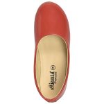 Women's Pink Colour Synthetic Leather Ballerines