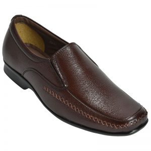 Men's Brown Colour Synthetic Leather Mocassins