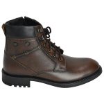 Men's Brown Colour Leather Hiking Boots