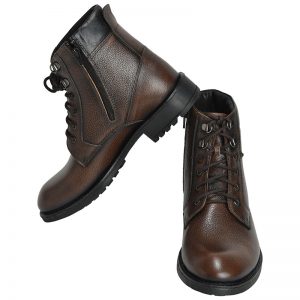 Men's Brown Colour Leather Hiking Boots