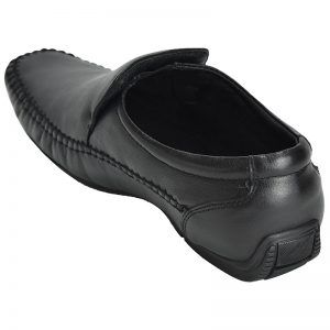 Men's Black Colour Leather Mocassins