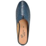 Women's Blue Colour Synthetic Leather Jelly Shoes