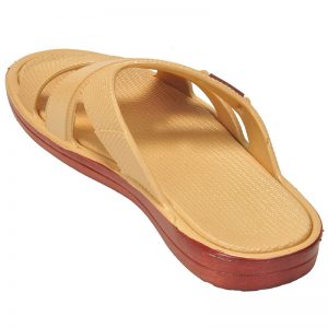 Men's Black Colour Rubber Sandals