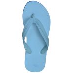 Women's Blue Colour Rubber Sandals