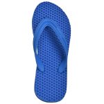 Women's Blue Colour Rubber Sandals