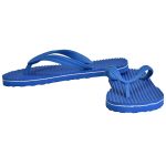 Women's Blue Colour Rubber Sandals