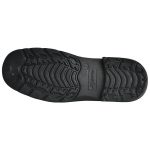 Men's Black Colour Rubber Mocassins
