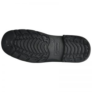 Men's Black Colour Rubber Mocassins