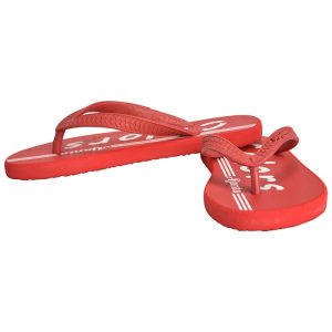 Men's Multi Colored Rubber Flip Flops