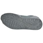 Men's Grey Colour Fabric & Lycra Sneakers