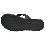 Men's Brown Colour Canvas Flip Flops