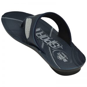 Men's Blue Colour Synthetic Leather Sandals